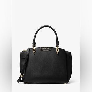 Michael Kors Charcoal Satchel